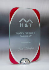 Millenium Glass-Curved Rectangle