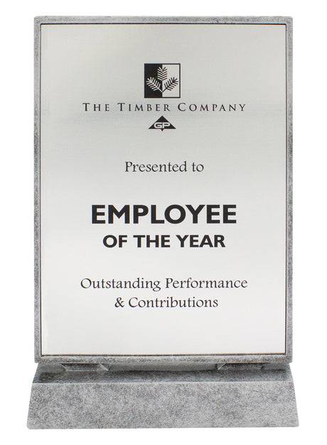 Billboard Silver Xtra Plaque 215mm