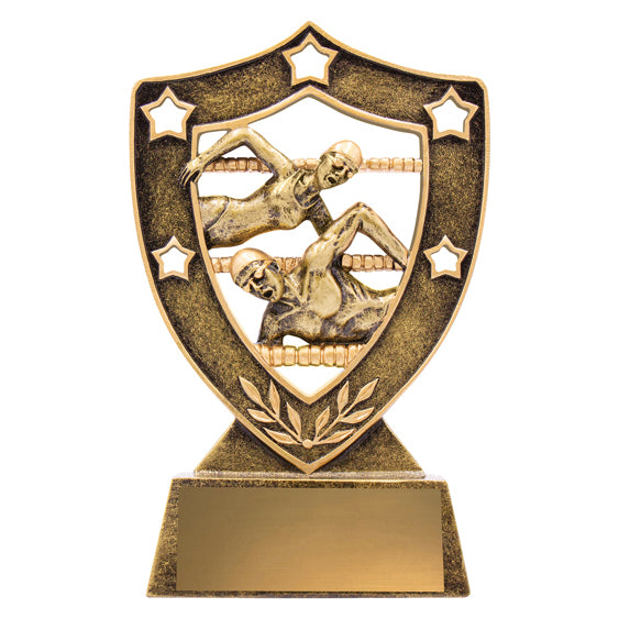 Swim Gold Shield