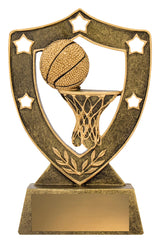 Basketball Gold Shield 135mm