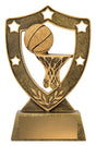 Basketball Gold Shield 135mm