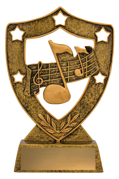Music Gold Shield 155mm