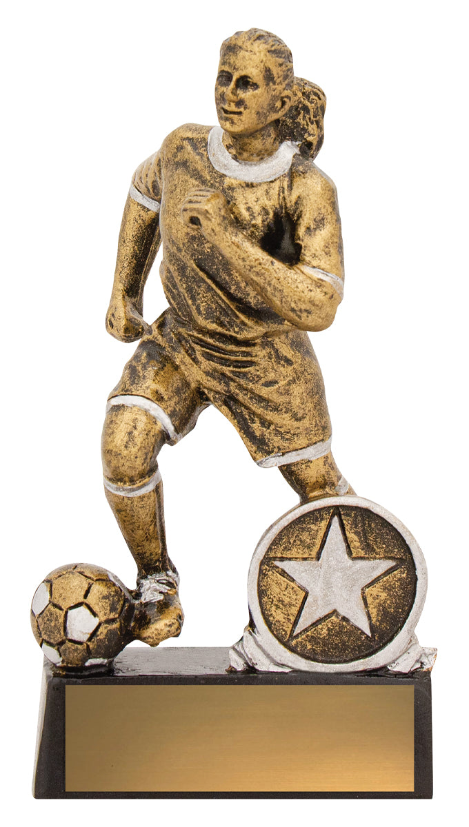 Football Action Female Football Action Female 130mm