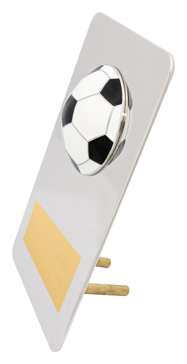 Metal Football Plaque