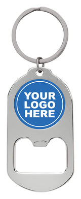 Logo Keychain with Opener 65mm