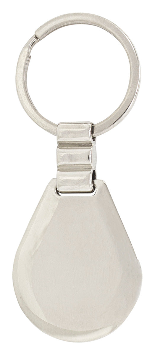 Logo Keychain Silver Logo Keychain