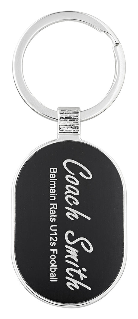 Oval Keychain 50mm