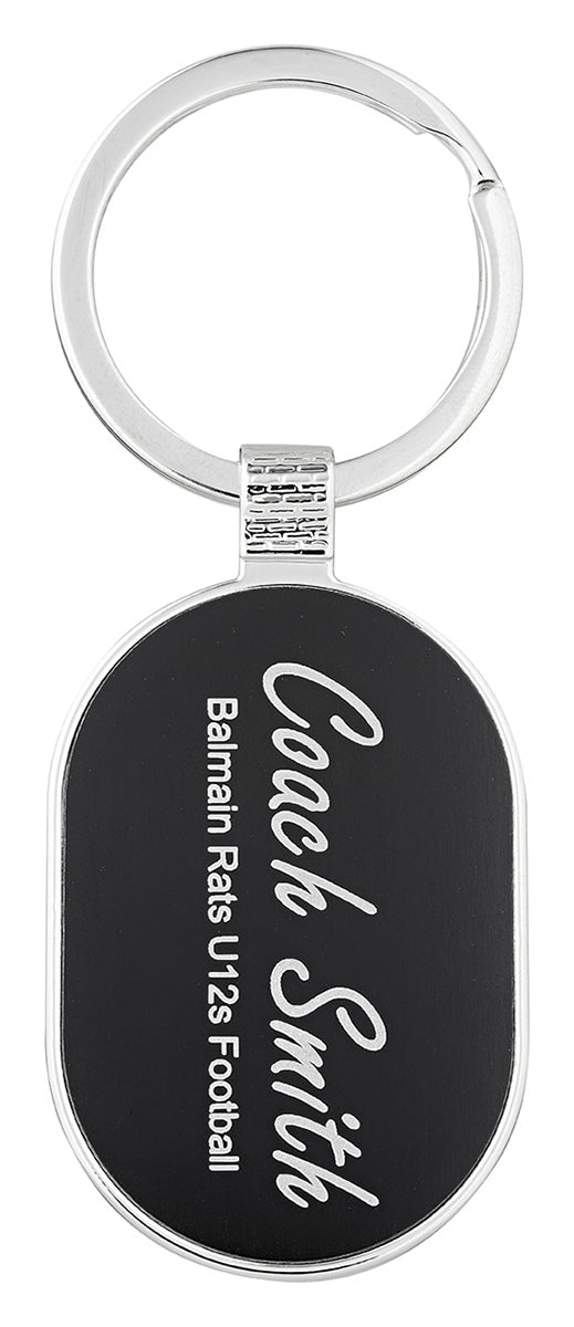 Oval Keychain 50mm