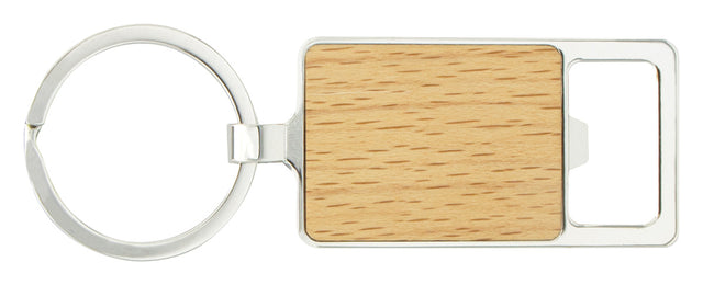Timber Keychain - Bottle Opener 60mm