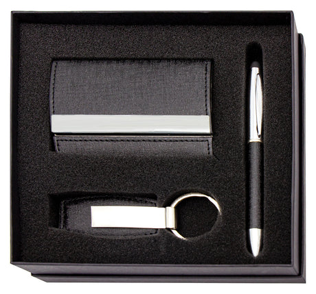Pen and Keychain Gift Set 170x170mm