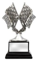 Motorsport Silver Flags 160mm