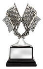 Motorsport Silver Flags 160mm