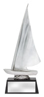 Abstract Dinghy Silver 230mm