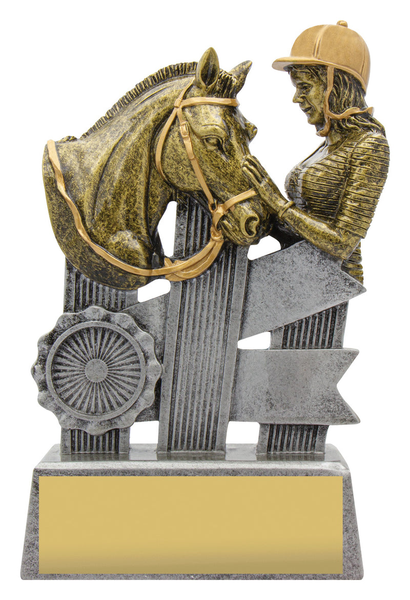 Silver Horse Ribbon 170mm