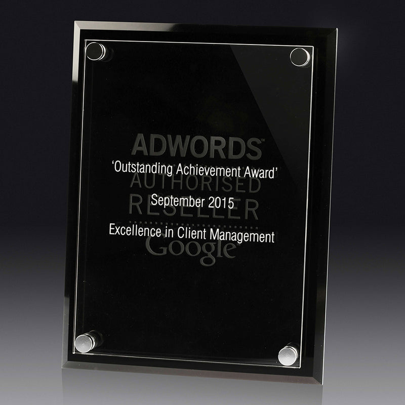 Acrylic Ambition Plaque 200mm