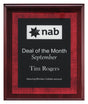 Vivid Red Plaque 250mm