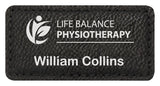Name Badge - Black 75 x 35mm