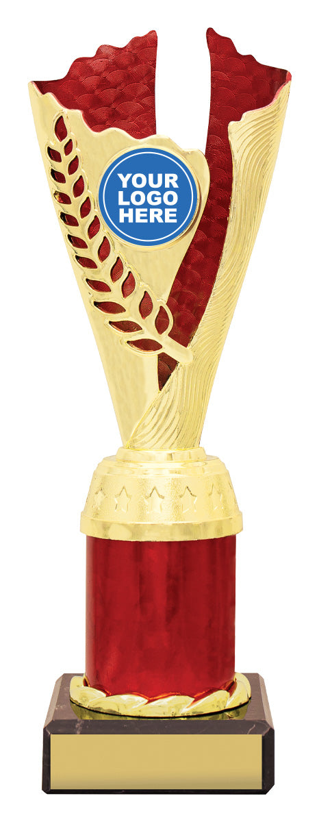 Spirit Cups - Gold / Red 225mm