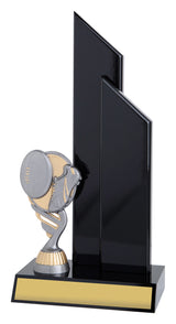 Black Double Wing 300mm