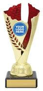 Spirit Cups - Gold / Red 175mm