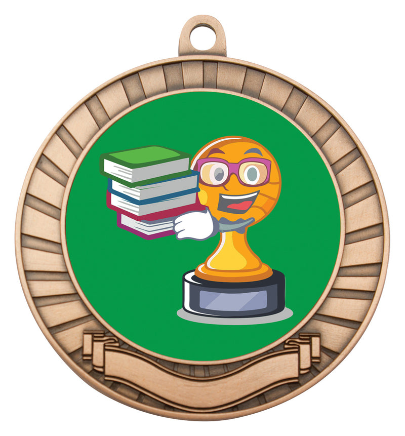 Eco Scroll - Academic Character Bronze