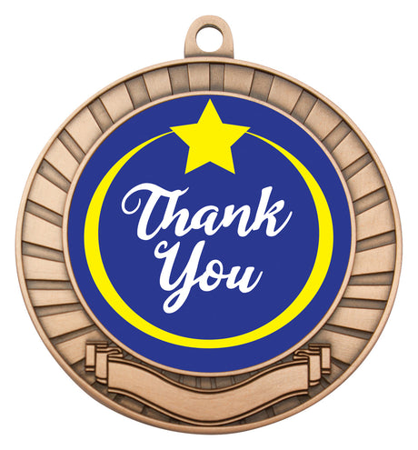 Eco Scroll - Thank You Bronze