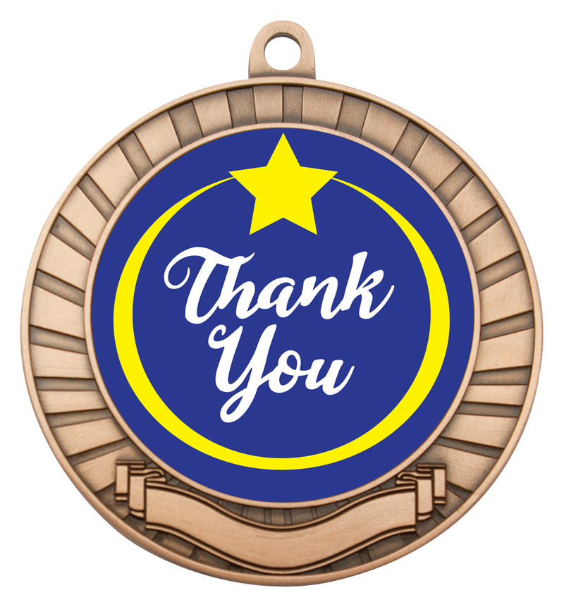 Eco Scroll - Thank You Bronze