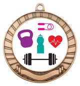 Eco Scroll - Fitness Bronze