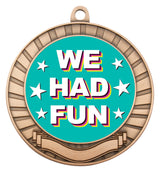 Eco Scroll - We Had Fun Bronze