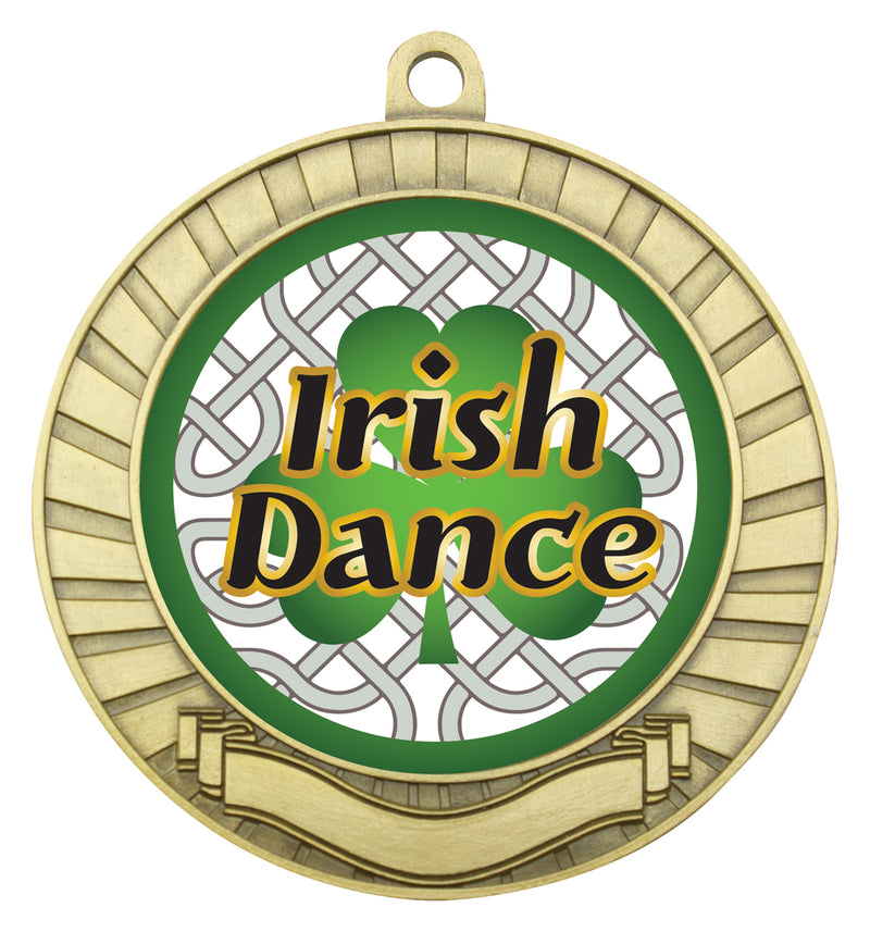 Eco Scroll - Irish Dance Gold