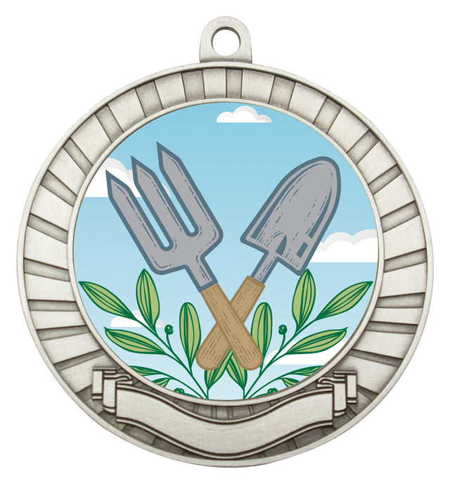 Eco Scroll - Gardening Silver