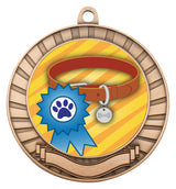 Eco Scroll - Ribbon & Collar Bronze