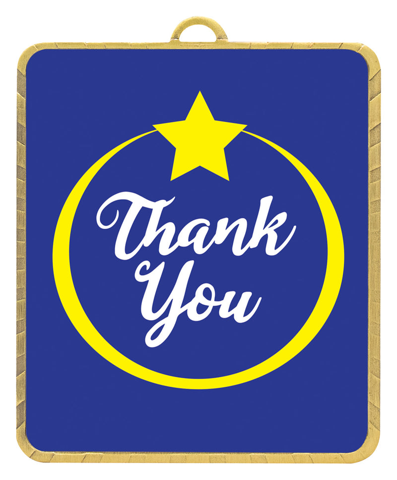 Lynx Medal - Thank You Gold