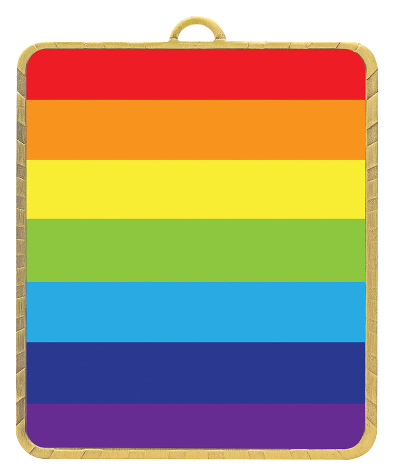 Lynx Medal - Rainbow Gold