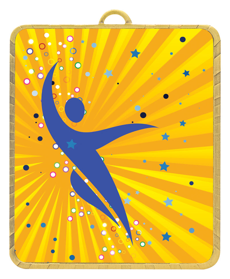 Lynx Medal - Abstract Gold