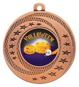 Medal - Halloween Pumpkin Bronze