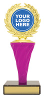 Spiral Riser - Pink 190mm