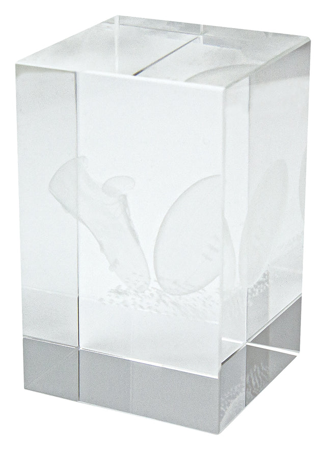Crystal Block Award 80mm