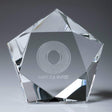 Crystal Star Paperweight 100mm