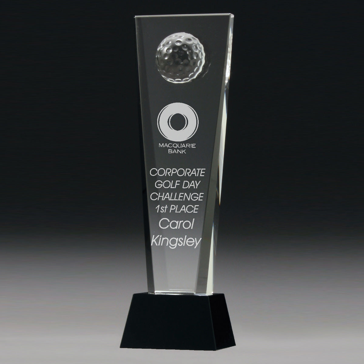 Golf Crystal Headline 200mm