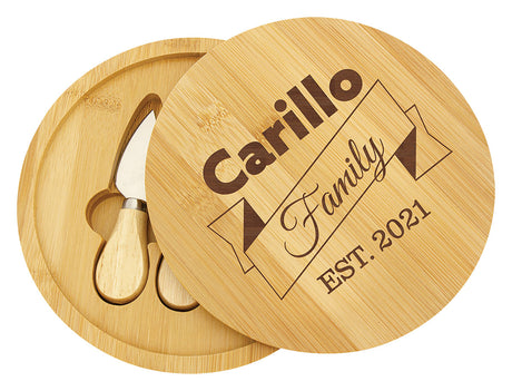 Bamboo Cheese Gift Set 200mm