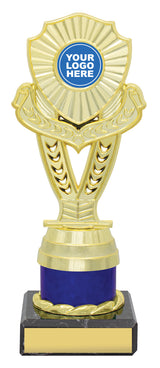 Chevron - Blue 185mm