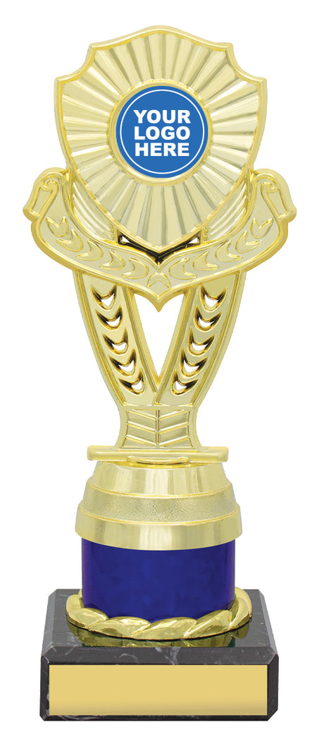 Chevron - Blue 185mm