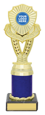 Chevron - Blue 210mm