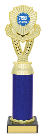 Chevron - Blue 260mm