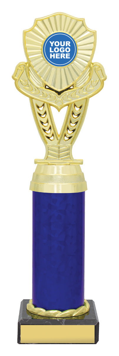 Chevron - Blue 260mm