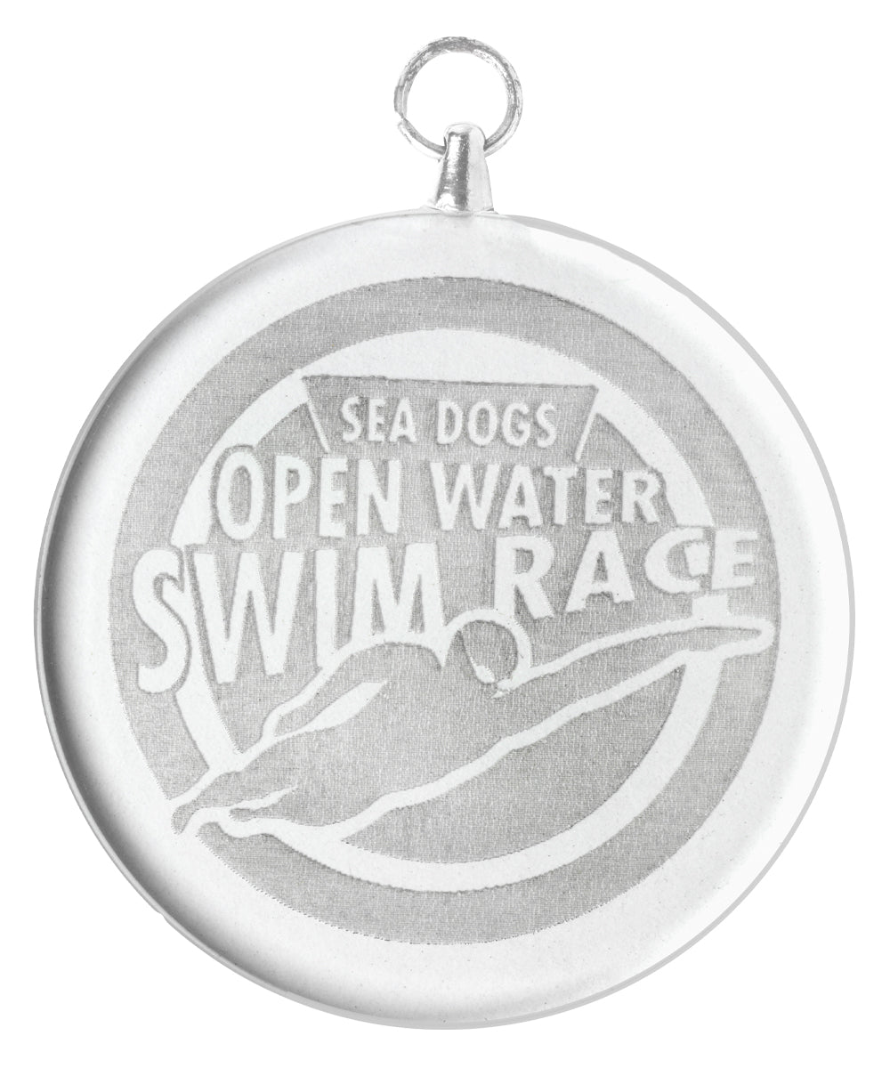 Glass Medal - Round 50mm