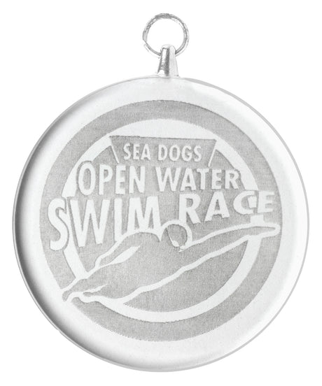 Glass Medal - Round 50mm