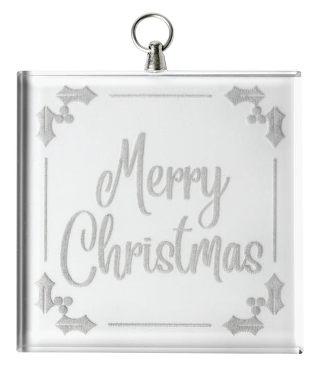 Glass Medal - Square 50mm