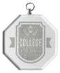 Glass Medal - Octagon 50mm